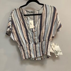 Almost Famous Brand new striped shirt